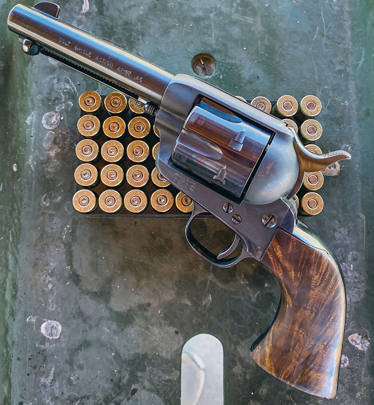 The old thumb buster still shoots accurately.